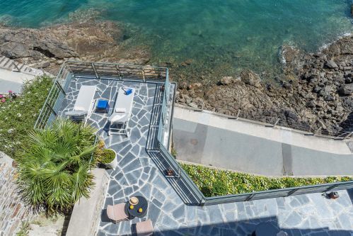 Hôtel Castelbrac - Chambre Prestige Terrasse Vue Mer