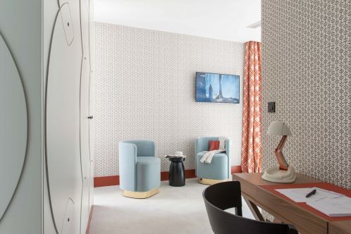 Hôtel Castelbrac - Chambre Prestige Terrasse Vue Mer